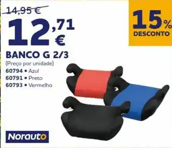 Norauto Banco G 2/3 promoção
