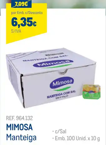 Mimosa Manteiga 100X10g