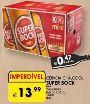 Meu Super Cerveja super bock promoção