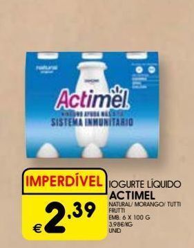 Iogurte actimel