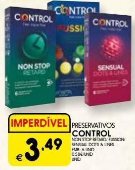 Meu Super Preservativos control promoção