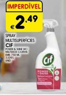 Meu Super Limpadores cif promoção