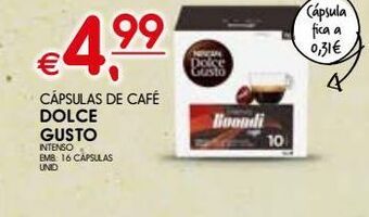 Meu Super Cápsulas de café dolce gusto promoção