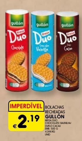 Biscoito e bolacha gullon