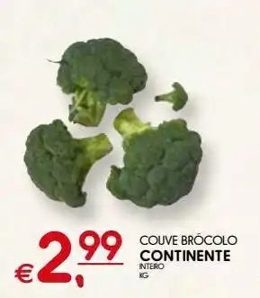 Meu Super Brócolis continente promoção