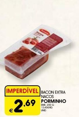 Meu Super Bacon porminho promoção
