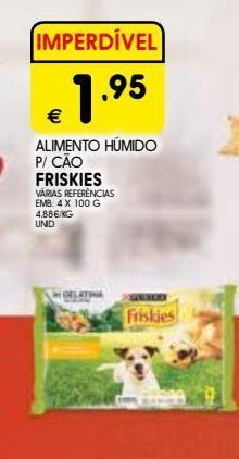 Ração para cães friskies