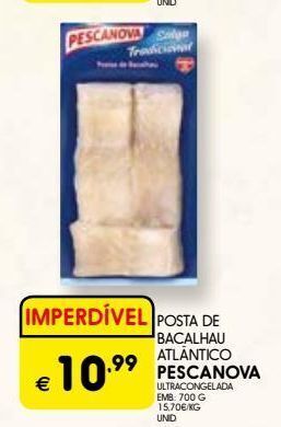 Meu Super Bacalhau pescanova promoção