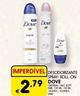 Desodorizante dove