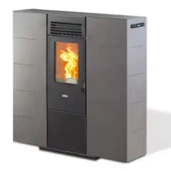 Brico Depôt Salamandra a pellet pasillo 8 kw canadian promoção