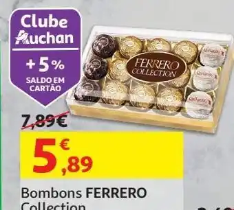 Auchan Bombons ferrero collection t15 172g promoção