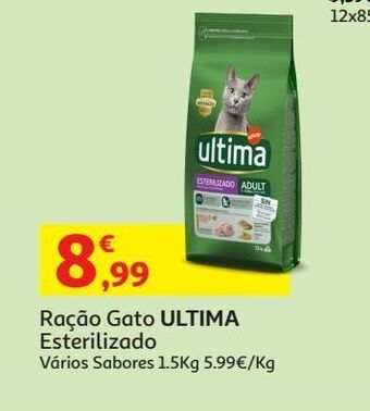 Ração gato ultima
