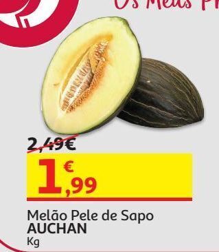 Melão pele de sapo auchan kg