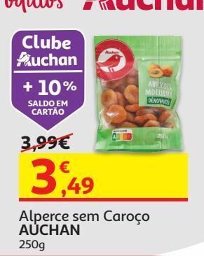 Alperce sem caroço auchan 250g