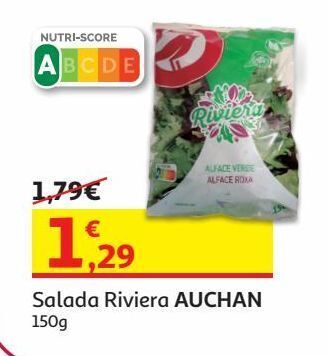 Auchan Salada riviera auchan 150 g promoção
