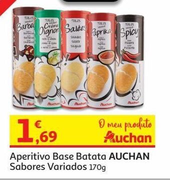 Auchan Aperitivo base batata auchan promoção
