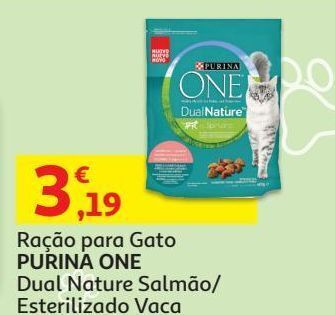 Auchan Ração gato adulto purina one promoção