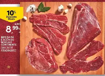Continente Bife da pa e Acem de Novilho Continente 1kg promoção