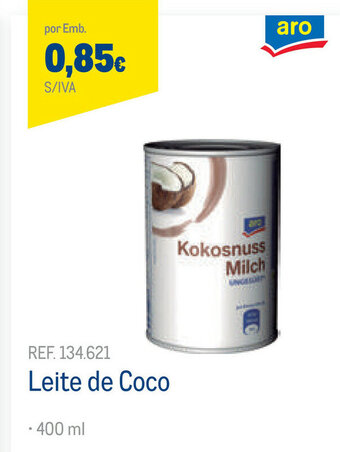 Makro Leite de Coco 400ml promoção