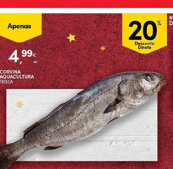 Continente Corvina Aquacultura 1kg promoção