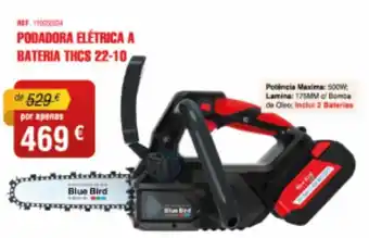 CAMPOCHEIO Podadora Eletrica A bateria THCS 22-10 promoção
