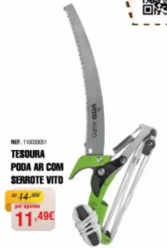 Tesoura Poda Ar com Serrote Vito