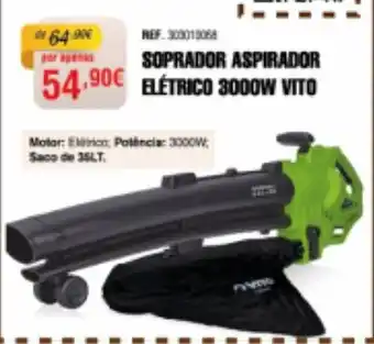 Soprador Aspirador Eletrico 3000W Vito