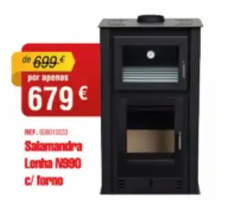 Salamandra Lenha N990 c/ Forro