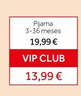 Prénatal Pijama promoção