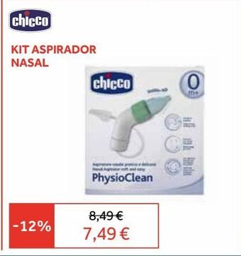 Prénatal Aspirador nasal chicco promoção