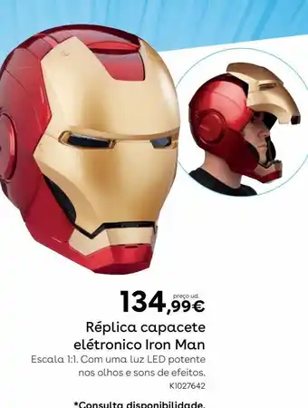 Toys R Us Acessórios para disfarces iron man promoção