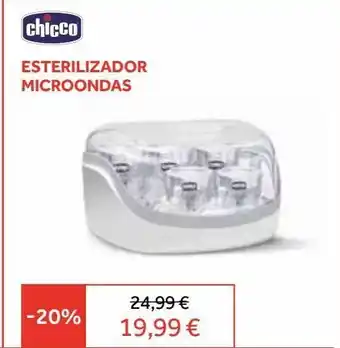Prénatal Esterilizador chicco promoção