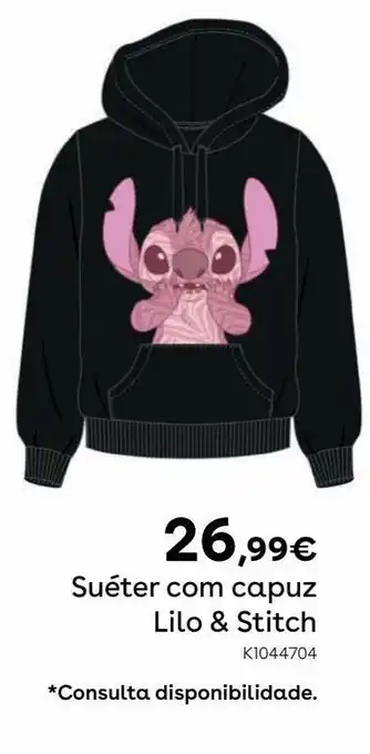 Toys R Us Suéter com capuz disney promoção