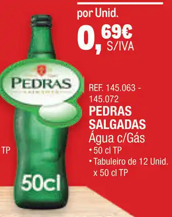 Makro Pedras Salgadas Água c/Gás 50cl promoção