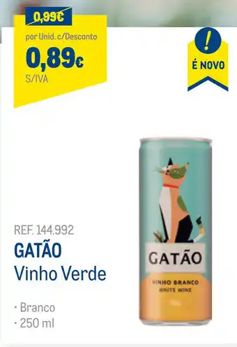 Makro Gatão Vinho Verde 250ml promoção