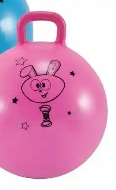 Decathlon Bola saltitona resist 45 cm ginástica para crianças rosa promoção