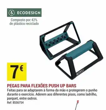 Pegas para flexões push up bars