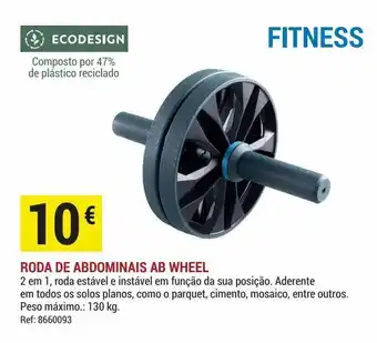 Roda de abdominais ab wheel