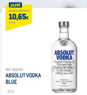 Absolut Vodka Blue 70cl