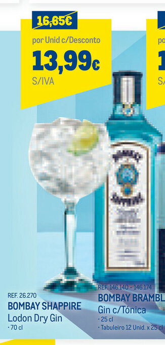 Bombay Sapphire London Dry Gin 70cl