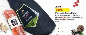 Auchan Paleta casa do porco preto promoção