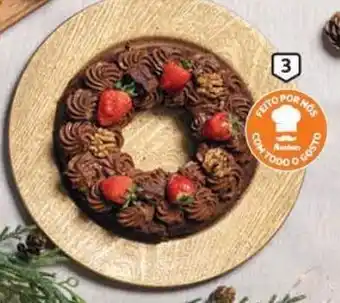 Brownie de natal kg produção própria