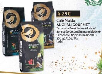 Café moído auchan gourmet