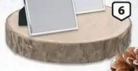 Auchan Base decorativa madeira 18-23 cm promoção