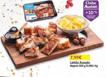 Auchan Leitão assado negrais 500 g promoção