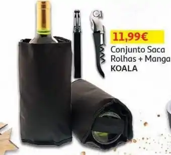 Conj. saca rolhas+ manga koala