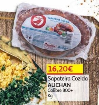 Auchan Sapateira cozida auchan calibre 800+ kg promoção