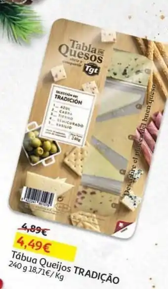 Tábua queijos tradição 240g