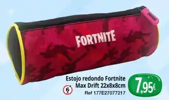 Centroxogo Estojo redondo fortnite max drift 22x8x8cm promoção