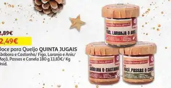 Doce p/ queijo qta jugais
